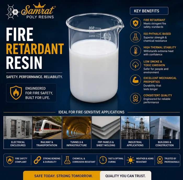 Fire Retardant Resin को उत्पादन तस्बिर