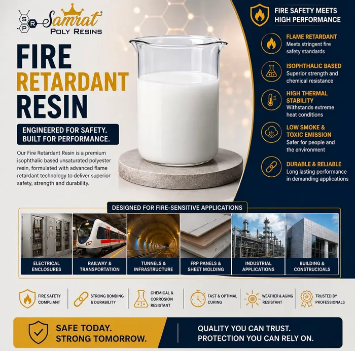Fire Retardant Resin को उत्पादन तस्बिर