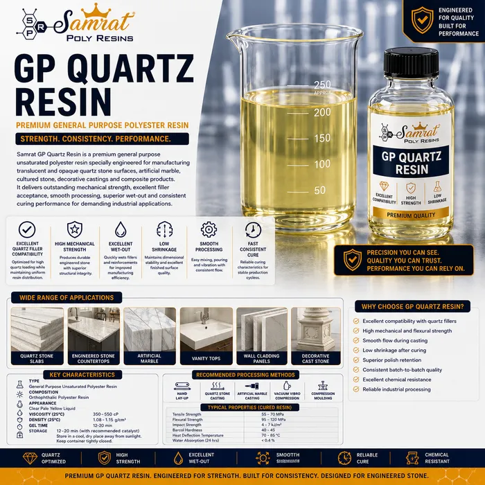 GP Quartz Resin को उत्पादन तस्बिर