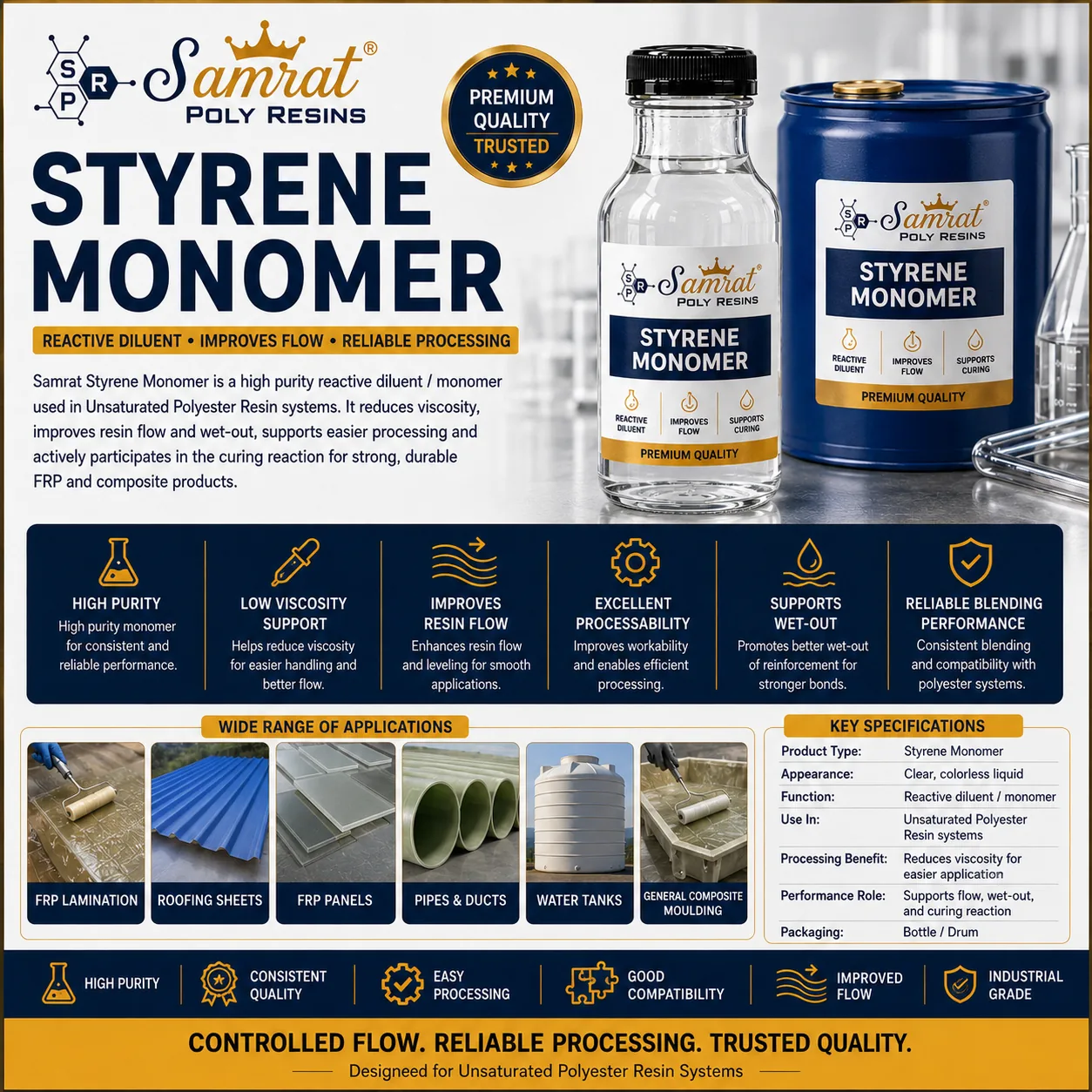 Styrene Monomer को उत्पादन तस्बिर