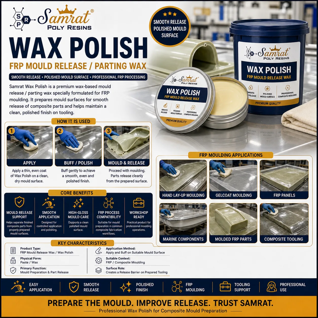 Wax Polish को उत्पादन तस्बिर